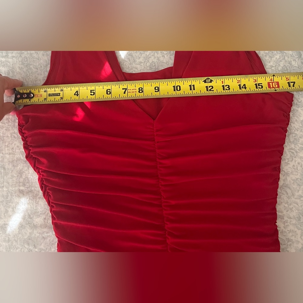 Night Way Collections Red Evening Gown - Picture 14 of 14